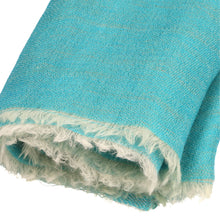 Load image into Gallery viewer, Lurex D - Green Cashmere Shawl